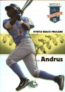 2008 TriStar PROjections - Reflectives Yellow #183 Elvis Andrus Front