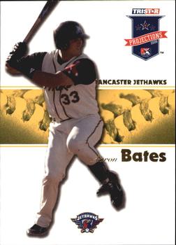 2008 TriStar PROjections - Yellow #42 Aaron Bates Front