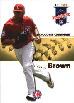 2008 TriStar PROjections - Yellow #72 Corey Brown Front