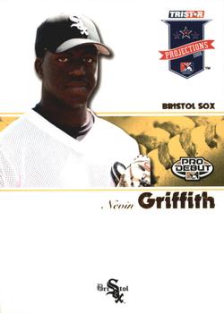 2008 TriStar PROjections - Yellow #92 Nevin Griffith Front