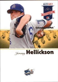 2008 TriStar PROjections - Yellow #208 Jeremy Hellickson Front