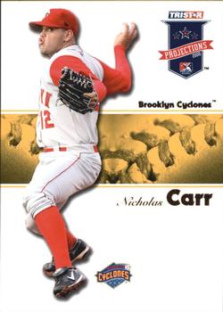 2008 TriStar PROjections - Yellow #238 Nick Carr Front