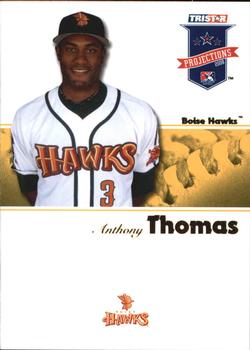 2008 TriStar PROjections - Yellow #264 Tony Thomas Front