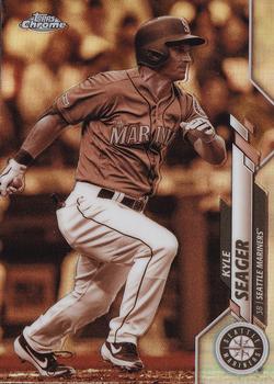 2020 Topps Chrome - Sepia Refractor #52 Kyle Seager Front