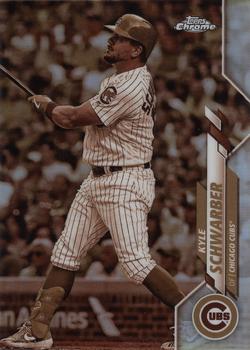 2020 Topps Chrome - Sepia Refractor #85 Kyle Schwarber Front