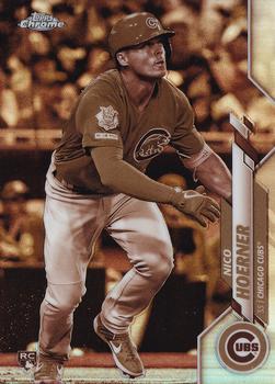 2020 Topps Chrome - Sepia Refractor #161 Nico Hoerner Front