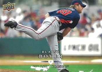 2008 Upper Deck Atlanta Braves #AB-24 Blaine Boyer Front