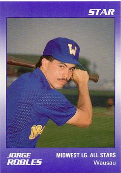 1989 Star Midwest League All-Stars #49 Jorge Robles Front