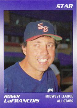 1989 Star Midwest League All-Stars #54 Roger LaFrancois Front
