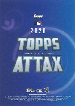 2020 Topps Attax - Booster Pack: Week 02 #NNO Fernando Tatis Jr. Back