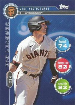 2020 Topps Attax - Booster Pack: Week 02 #NNO Mike Yastrzemski Front