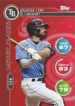 2020 Topps Attax - Booster Pack: Week 03 #NNO Brandon Lowe Front