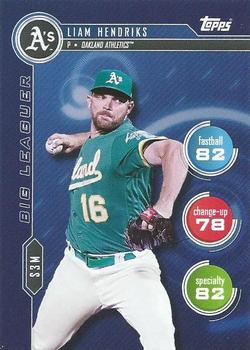 2020 Topps Attax - Booster Pack: Week 04 #NNO Liam Hendriks Front