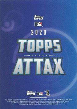 2020 Topps Attax - Booster Pack: Week 04 #NNO Jonathan Villar Back