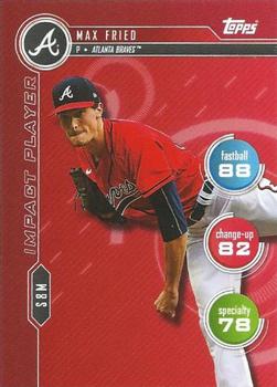 2020 Topps Attax - Booster Pack: Week 05 #NNO Max Fried Front