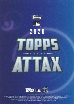 2020 Topps Attax - Booster Pack: Week 08 #NNO Kole Calhoun Back