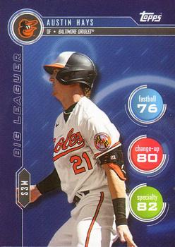2020 Topps Attax - Booster Pack: Week 09 #NNO Austin Hays Front