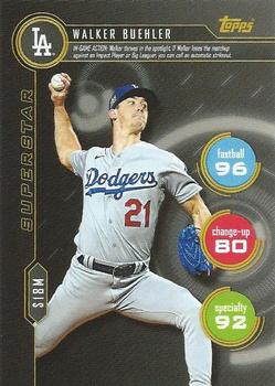 2020 Topps Attax - Booster Pack: Week 13 #NNO Walker Buehler Front