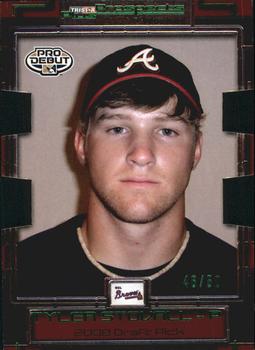 2008 TriStar Prospects Plus - PROminent Die Cut Green #60 Tyler Stovall Front