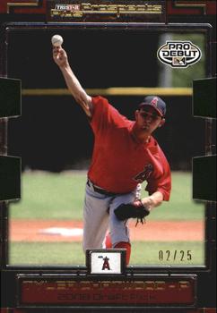 2008 TriStar Prospects Plus - PROminent Die Cut Yellow #89 Tyler Chatwood Front