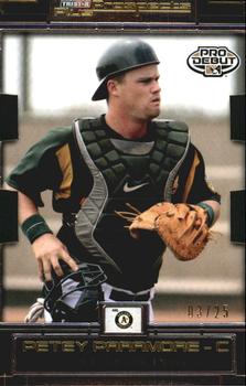 2008 TriStar Prospects Plus - PROminent Die Cut Yellow #96 Petey Paramore Front