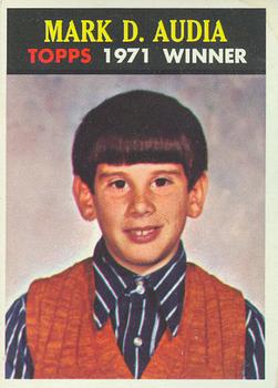 1972 Topps Winners #NNO Mark D. Audia Front