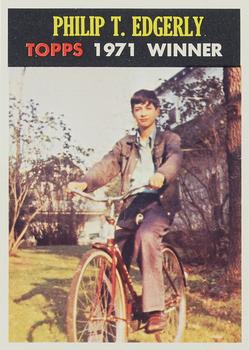 1972 Topps Winners #NNO Philip T. Edgerly Front