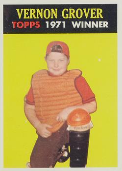 1972 Topps Winners #NNO Vernon Grover Front