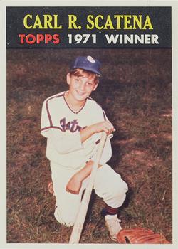 1972 Topps Winners #NNO Carl R. Scatena Front