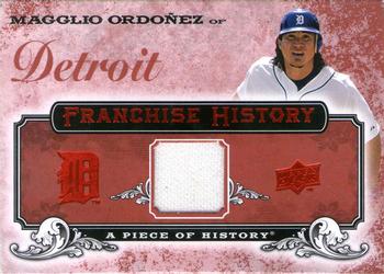 2008 Upper Deck A Piece of History - Franchise History Jersey Red #FH-20 Magglio Ordonez Front
