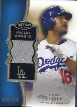 2012 Topps Tier One - Relics #TSR-AE Andre Ethier Front