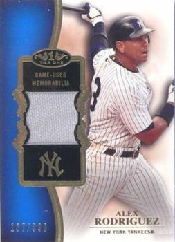 2012 Topps Tier One - Relics #TSR-AR Alex Rodriguez Front