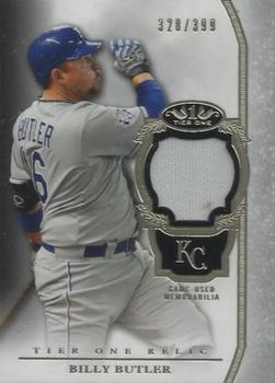2013 Topps Tier One - Relics #TOR-BB Billy Butler Front