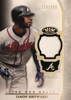 2013 Topps Tier One - Relics #TOR-JH Jason Heyward Front