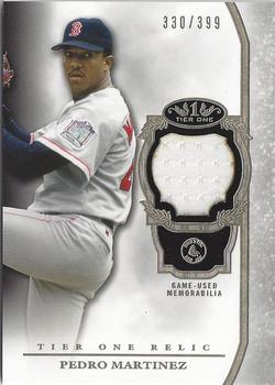2013 Topps Tier One - Relics #TOR-PM Pedro Martinez Front