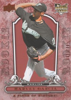 2008 Upper Deck A Piece of History - Red #116 Harvey Garcia Front