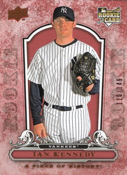 2008 Upper Deck A Piece of History - Red #130 Ian Kennedy Front
