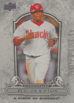 2008 Upper Deck A Piece of History - Silver #3 Justin Upton Front
