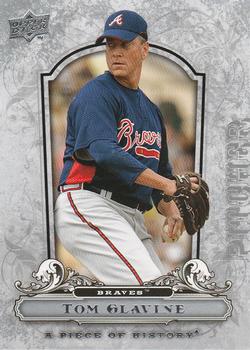 2008 Upper Deck A Piece of History - Silver #8 Tom Glavine Front