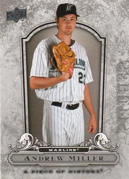 2008 Upper Deck A Piece of History - Silver #39 Andrew Miller Front
