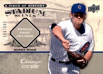 2008 Upper Deck A Piece of History - Stadium Scenes #SS12 Kerry Wood Front