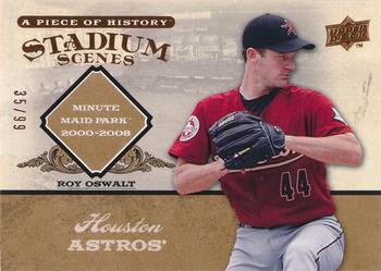 2008 Upper Deck A Piece of History - Stadium Scenes Copper #SS26 Roy Oswalt Front