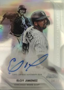2020 Bowman Sterling - Sterling First Signs Autographs #SFSA-EJ Eloy Jimenez Front