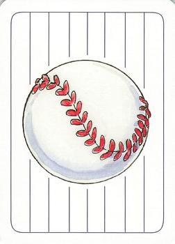 2005 Hero Decks New York Yankees Baseball Heroes Playing Cards (1st Edition) #8♦ Roger Maris Back