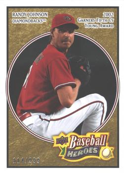 2008 Upper Deck Baseball Heroes - Beige #5 Randy Johnson Front