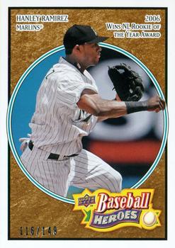 2008 Upper Deck Baseball Heroes - Brown #68 Hanley Ramirez Front