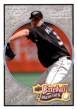 2008 Upper Deck Baseball Heroes - Charcoal #169 Roy Halladay Front
