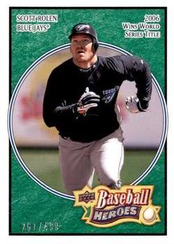 2008 Upper Deck Baseball Heroes - Emerald #161 Scott Rolen Front