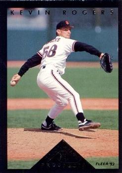 1993 Fleer - Major League Prospects (Series One) #10 Kevin Rogers Front