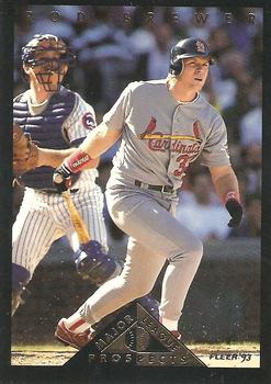 1993 Fleer - Major League Prospects (Series One) #17 Rod Brewer Front